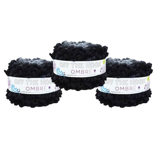 3 Pack Lion Brand® Off the Hook™ Ombre Yarn